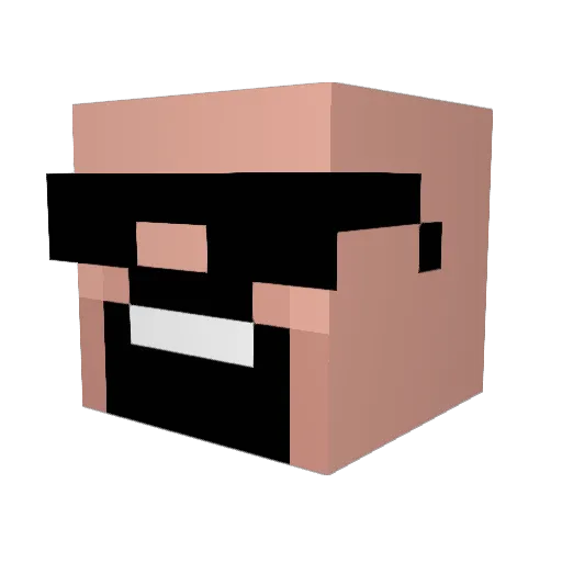 HunterXboy21 Minecraft avatar head, 3D render