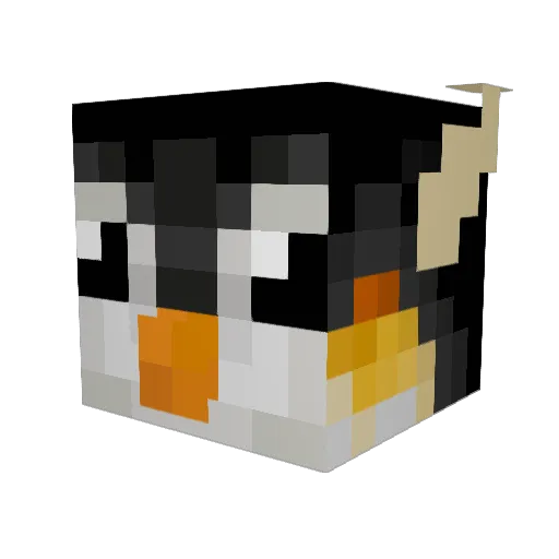 Hunter_Gunter Minecraft avatar head, 3D render