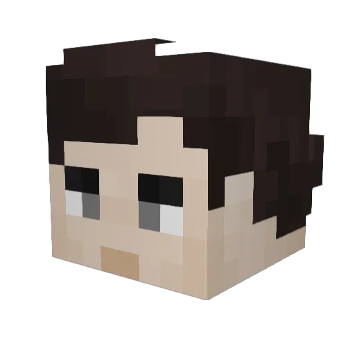 Hunter_I_ Minecraft avatar head, 3D render