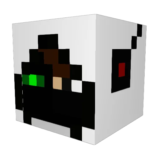 Hunter_Stargamer Minecraft avatar head, 3D render