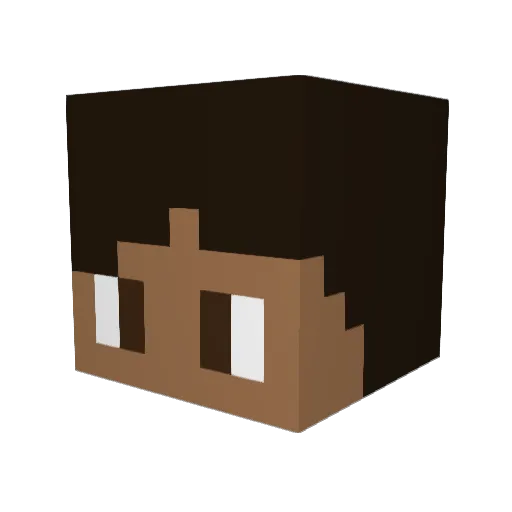 Hunter__C Minecraft avatar head, 3D render