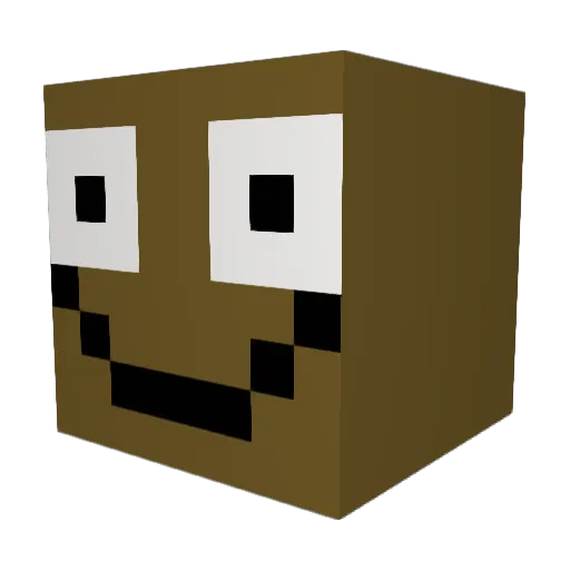 Huntergunter5 Minecraft avatar head, 3D render