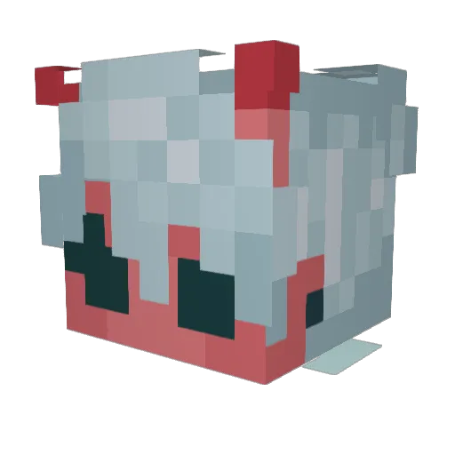 Hunterkiller9 Minecraft avatar head, 3D render