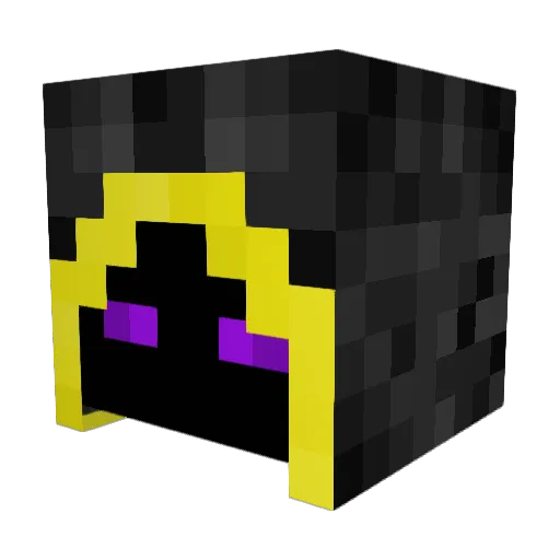 Hunty_Baby Minecraft avatar head, 3D render