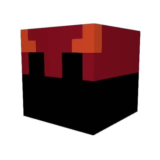 HureJulianek Minecraft avatar head, 3D render