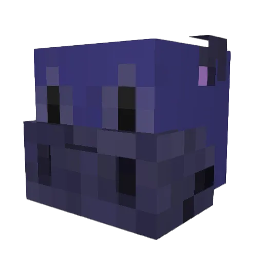 HurpoWarf Minecraft avatar head, 3D render