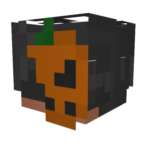 HurricaneB13 Minecraft avatar head, 3D render