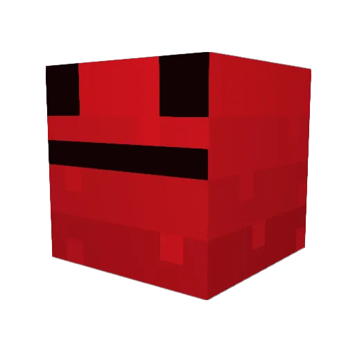 HurricaneBK Minecraft avatar head, 3D render