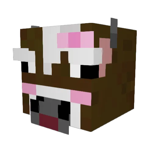 HurricaneTG13 Minecraft avatar head, 3D render