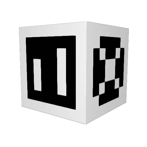Husernss Minecraft avatar head, 3D render