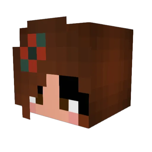 Husk_Is_Handsome Minecraft avatar head, 3D render