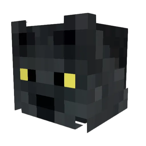 Huskydog16 Minecraft avatar head, 3D render