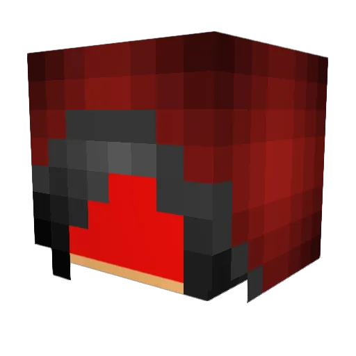 Huskylover154 Minecraft avatar head, 3D render