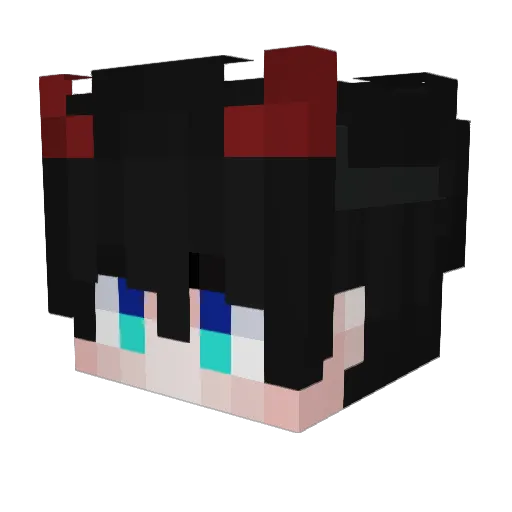 Huso_Bey21 Minecraft avatar head, 3D render