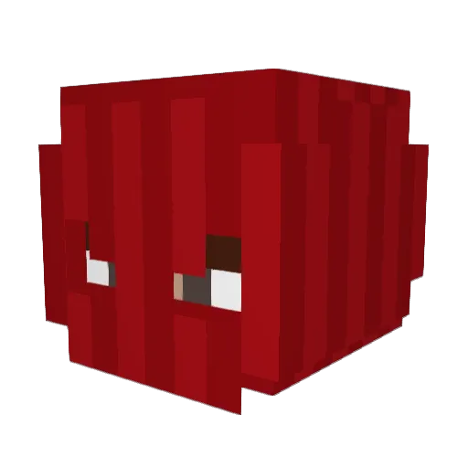 Hussein_bai Minecraft avatar head, 3D render