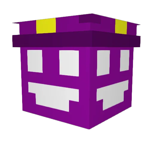 Hutch0722 Minecraft avatar head, 3D render