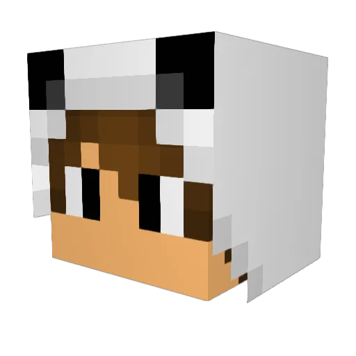 HutchyBen Minecraft avatar head, 3D render