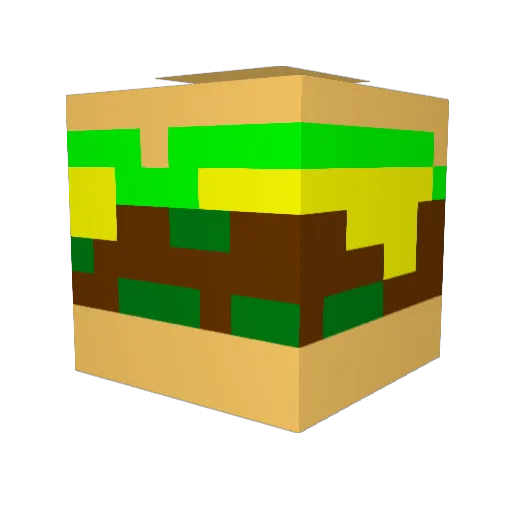 Huuskone98 Minecraft avatar head, 3D render