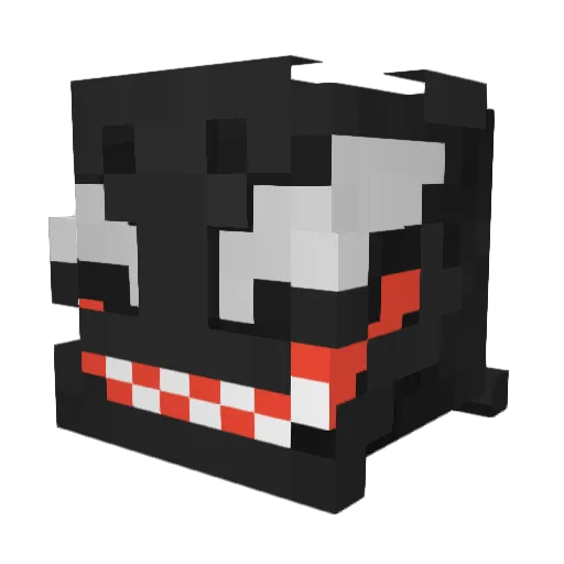 Huzza2000 Minecraft avatar head, 3D render
