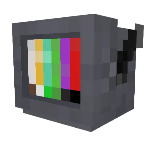 Huzzah_12 Minecraft avatar head, 3D render