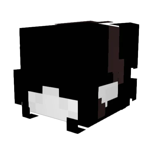 Hvtice Minecraft avatar head, 3D render