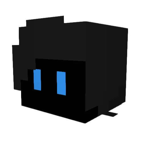Hwaryeong0326 Minecraft avatar head, 3D render