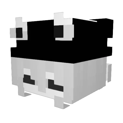 Hx22 Minecraft avatar head, 3D render