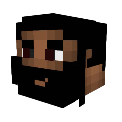 HxllShxtZxy Minecraft avatar head, 3D render
