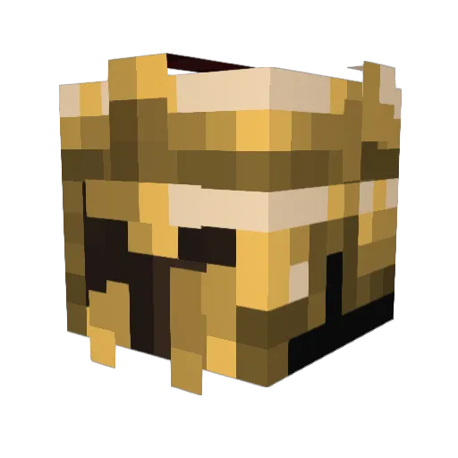 Hxnotic01 Minecraft avatar head, 3D render