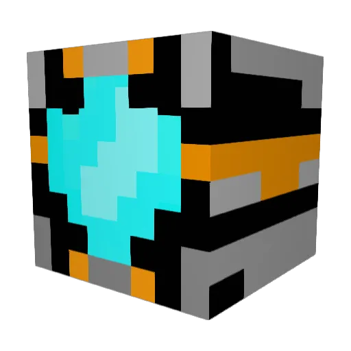 HyPerGiinGex Minecraft avatar head, 3D render