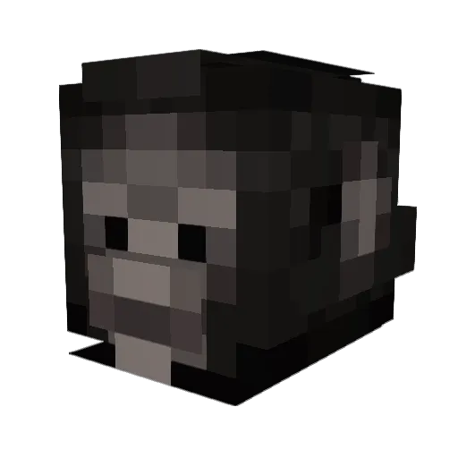 HySarcus Minecraft avatar head, 3D render