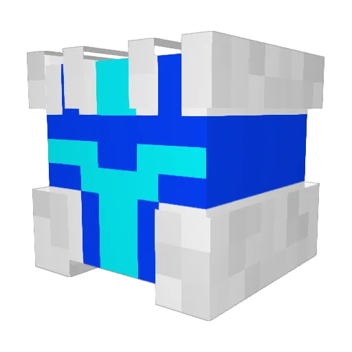 HydraFrost75 Minecraft avatar head, 3D render