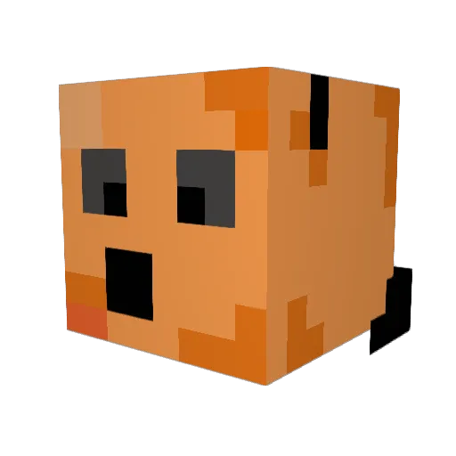 HydraFrostGiant Minecraft avatar head, 3D render