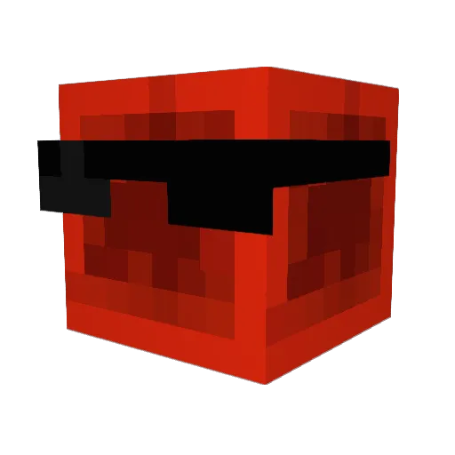 HydraK9 Minecraft avatar head, 3D render