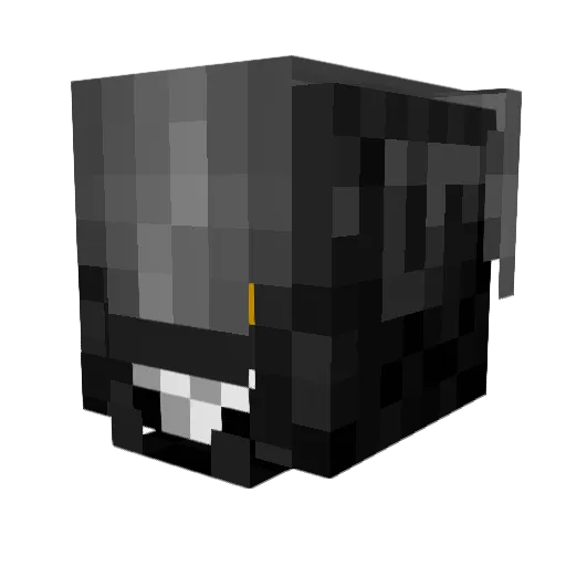 HydraLrd Minecraft avatar head, 3D render