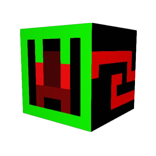 HydraSlayer321 Minecraft avatar head, 3D render