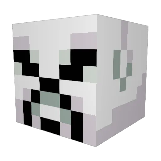 Hydra_of_Death Minecraft avatar head, 3D render