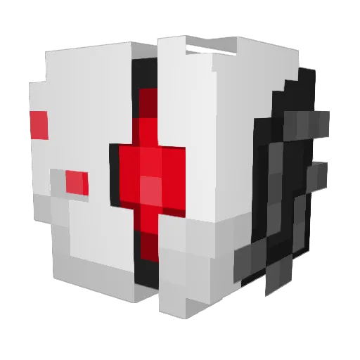 Hydrian_J Minecraft avatar head, 3D render