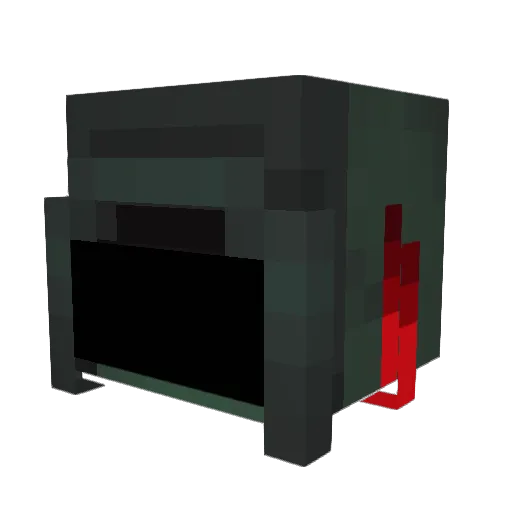 Hydro1I Minecraft avatar head, 3D render
