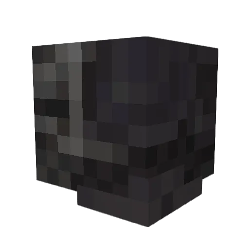 HydroEclipse Minecraft avatar head, 3D render