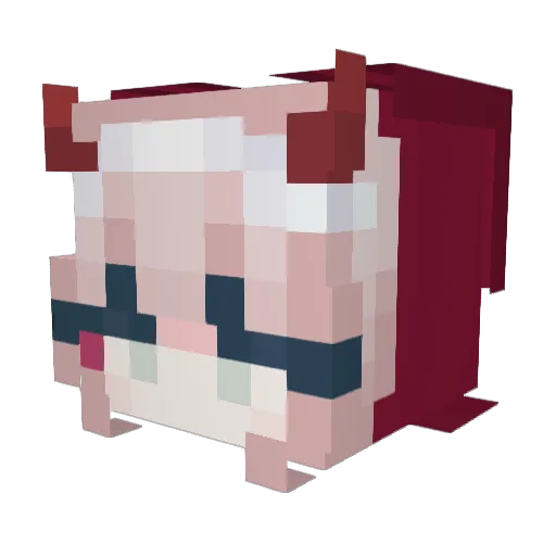 HydroGolf033990 Minecraft avatar head, 3D render
