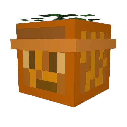 HydroRTX Minecraft avatar head, 3D render
