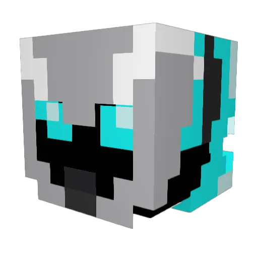 Minecraft-Avatar von HydroVoltz: Kopf als 3D-Render