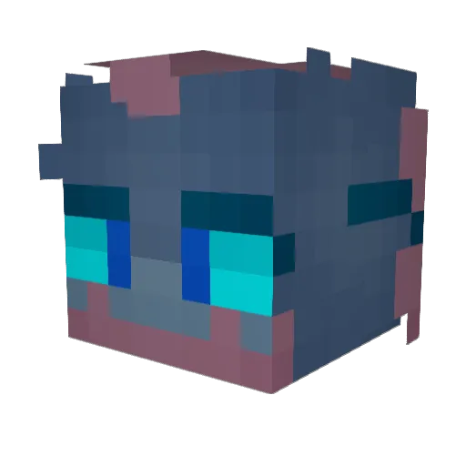 HydrotropicGuy Minecraft avatar head, 3D render