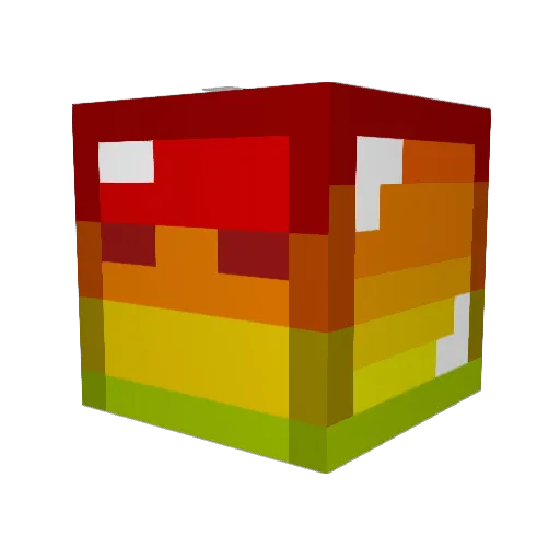 HydrusAndreik Minecraft avatar head, 3D render