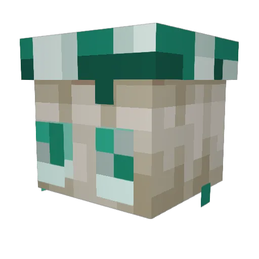 HyeZombieSlayer Minecraft avatar head, 3D render