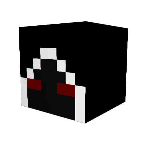 Hyjacker15 Minecraft avatar head, 3D render