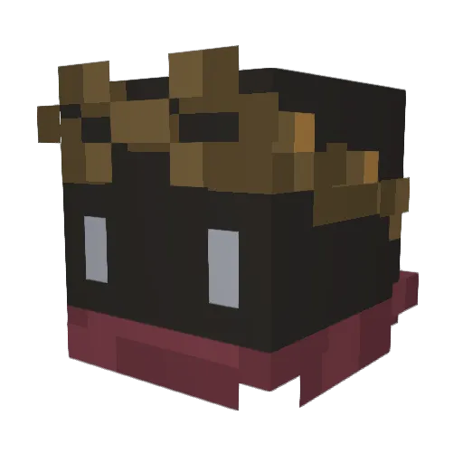 Hyjaxz Minecraft avatar head, 3D render