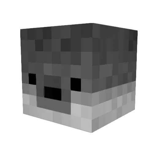 Hylje4 Minecraft avatar head, 3D render
