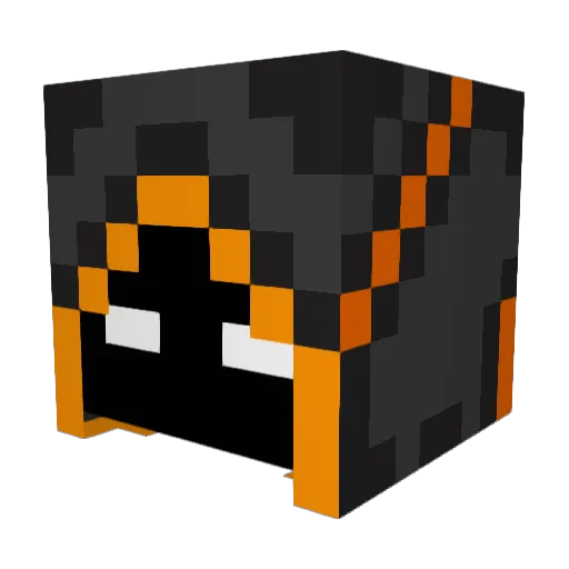 Hyojinx Minecraft avatar head, 3D render